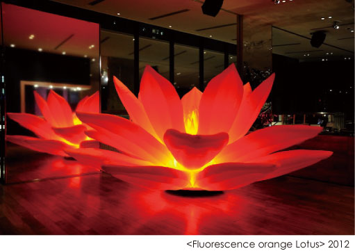 <Fluorescence orange Lotus> 2012
