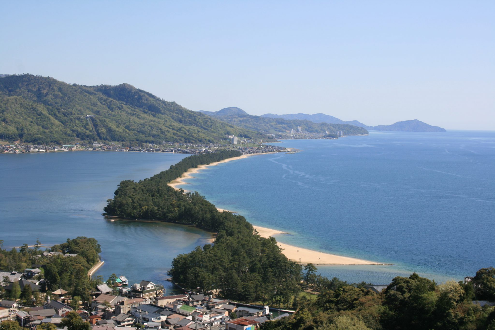 ｢天橋立」　飛龍観　横